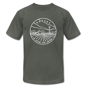 Kansas T-Shirt - State Design Unisex Kansas T Shirt