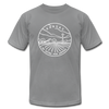 Kansas T-Shirt - State Design Unisex Kansas T Shirt - slate