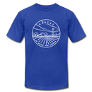 Kansas T-Shirt - State Design Unisex Kansas T Shirt - royal blue