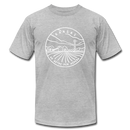 Kansas T-Shirt - State Design Unisex Kansas T Shirt - heather gray