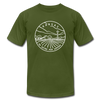 Kansas T-Shirt - State Design Unisex Kansas T Shirt - olive