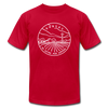 Kansas T-Shirt - State Design Unisex Kansas T Shirt - red
