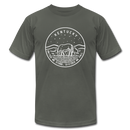Kentucky T-Shirt - State Design Unisex Kentucky T Shirt - asphalt