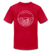 Kentucky T-Shirt - State Design Unisex Kentucky T Shirt - red