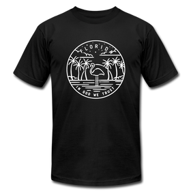 Florida T-Shirt - State Design Unisex Florida T Shirt - black