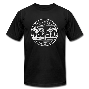 Florida T-Shirt - State Design Unisex Florida T Shirt - black