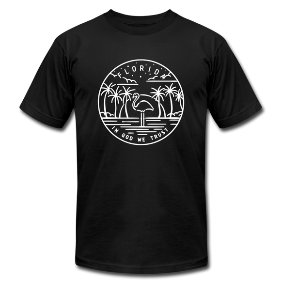 Florida T-Shirt - State Design Unisex Florida T Shirt - black