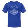 Illinois T-Shirt - State Design Unisex Illinois T Shirt - royal blue