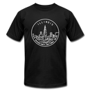 Illinois T-Shirt - State Design Unisex Illinois T Shirt - black