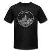 Illinois T-Shirt - State Design Unisex Illinois T Shirt - black