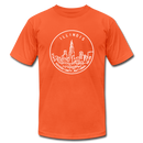 Illinois T-Shirt - State Design Unisex Illinois T Shirt - orange