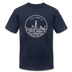 Illinois T-Shirt - State Design Unisex Illinois T Shirt - navy