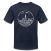 Illinois T-Shirt - State Design Unisex Illinois T Shirt - navy