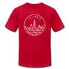 Illinois T-Shirt - State Design Unisex Illinois T Shirt - red