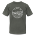 Maryland T-Shirt - State Design Unisex Maryland T Shirt - asphalt