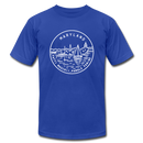 Maryland T-Shirt - State Design Unisex Maryland T Shirt - royal blue