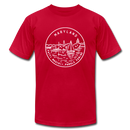 Maryland T-Shirt - State Design Unisex Maryland T Shirt - red