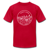 Maryland T-Shirt - State Design Unisex Maryland T Shirt - red
