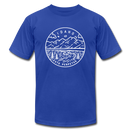 Idaho T-Shirt - State Design Unisex Idaho T Shirt - royal blue