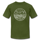 Idaho T-Shirt - State Design Unisex Idaho T Shirt - olive