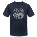 Idaho T-Shirt - State Design Unisex Idaho T Shirt - navy