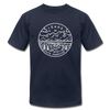Idaho T-Shirt - State Design Unisex Idaho T Shirt - navy