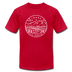 Idaho T-Shirt - State Design Unisex Idaho T Shirt - red