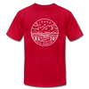 Idaho T-Shirt - State Design Unisex Idaho T Shirt - red