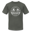 Hawaii T-Shirt - State Design Unisex Hawaii T Shirt - asphalt