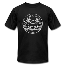 Hawaii T-Shirt - State Design Unisex Hawaii T Shirt - black