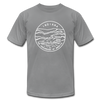 Indiana T-Shirt - State Design Unisex Indiana T Shirt - slate