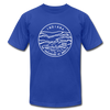 Indiana T-Shirt - State Design Unisex Indiana T Shirt - royal blue