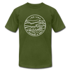 Indiana T-Shirt - State Design Unisex Indiana T Shirt - olive