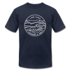 Indiana T-Shirt - State Design Unisex Indiana T Shirt - navy