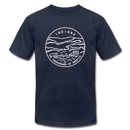 Indiana T-Shirt - State Design Unisex Indiana T Shirt - navy