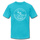 Louisiana T-Shirt - State Design Unisex Louisiana T Shirt - turquoise