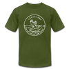 Louisiana T-Shirt - State Design Unisex Louisiana T Shirt - olive