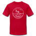Louisiana T-Shirt - State Design Unisex Louisiana T Shirt - red