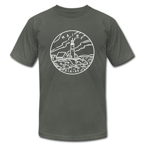 Maine T-Shirt - State Design Unisex Maine T Shirt