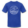 Maine T-Shirt - State Design Unisex Maine T Shirt - royal blue