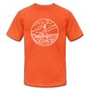 Maine T-Shirt - State Design Unisex Maine T Shirt - orange