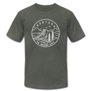 Montana T-Shirt - State Design Unisex Montana T Shirt - asphalt