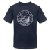 Montana T-Shirt - State Design Unisex Montana T Shirt - navy