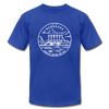 Nebraska T-Shirt - State Design Unisex Nebraska T Shirt - royal blue