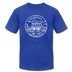 Nebraska T-Shirt - State Design Unisex Nebraska T Shirt - royal blue
