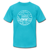 Nebraska T-Shirt - State Design Unisex Nebraska T Shirt - turquoise
