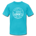 Nebraska T-Shirt - State Design Unisex Nebraska T Shirt - turquoise