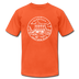 Nebraska T-Shirt - State Design Unisex Nebraska T Shirt - orange