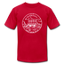 Nebraska T-Shirt - State Design Unisex Nebraska T Shirt - red
