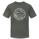 North Carolina T-Shirt - State Design Unisex North Carolina T Shirt - asphalt